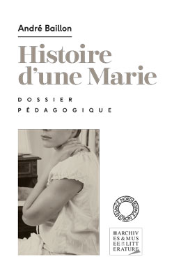 couverture DP Histoire Marie
