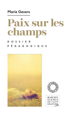 couverture DP Paix sur les champs